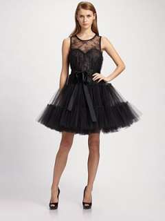 ABS   Tulle Party Dress    