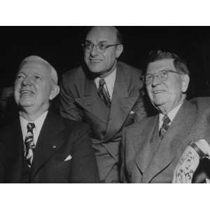  Martin H. Kennelly, Jacob M. Arvey, and Mayor Ed Kelly 