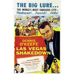  Las Vegas Shakedown (1955) 27 x 40 Movie Poster Style A 