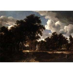  FRAMED oil paintings   Meindert Hobbema   24 x 16 inches 