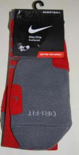 Nike Hyper Platinum Elite Basketball Socks Red, Blue, Yellow, L and XL 