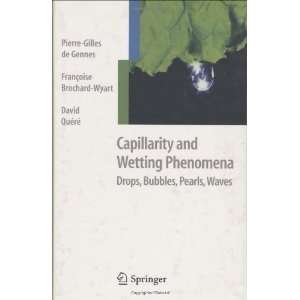   , Bubbles, Pearls, Waves [Hardcover] Pierre Gilles de Gennes Books