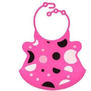  Pinky D Dots Baby Bib 