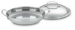 Cuisinart 12 inch Stainless Everyday Pan w/ Dome Cover 086279013910 