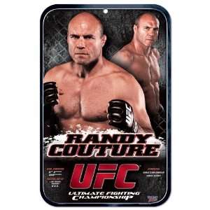  UFC Randy Couture 11 x 17 Sign