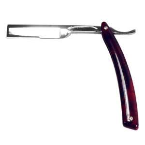  Maroon Red ABS Scale Barber Professional S. Steel Straight 