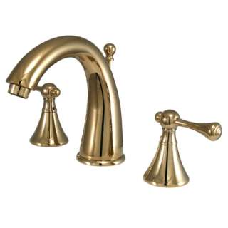   Widespread Bathroom Sink Faucet Wide Spread Faucets KS2972BL  