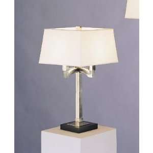  Robert Abbey Antique Silver 4 Arm Table Lamp