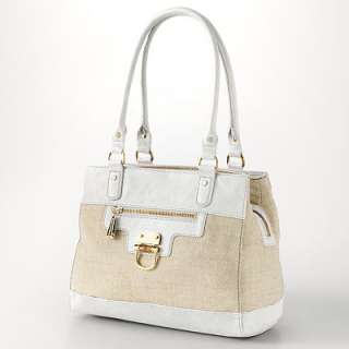 Dana Buchman Petra Tweed Satchel