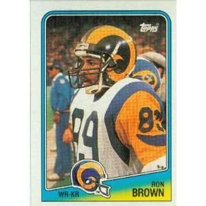  1988 Topps #290 Ron Brown   Los Angeles Rams (Football 