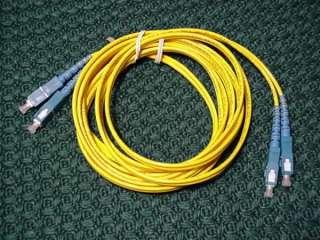 Meter SMF SC SC Fiber Optic Cable Duplex SC to SC NEW  