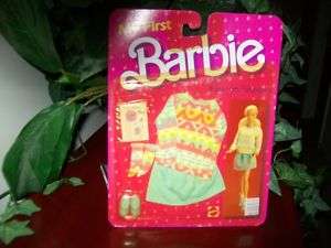 Vintage My First Barbie Outfit No.7918 1984 Mint in Pkg  