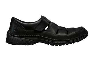   Mens Sandals Earthkeepers Fisherman Black Leather Sport Sandals 66139