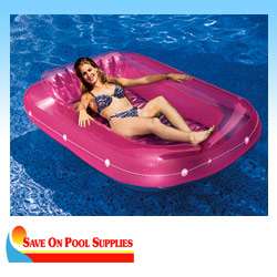 Tan Dazzler Swimming Pool Inflatable Float Lounge  
