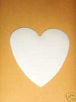 foam board cut outs for centerpiece 4 heart  