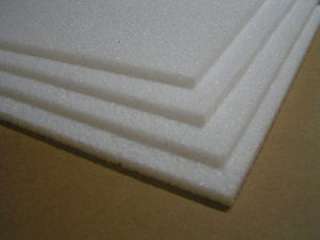 6mm 1.3# white epp foam 12x36 (10) sheets, RC plane  