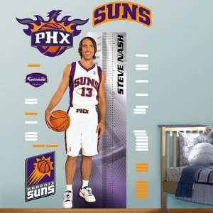 Steve Nash Phoenix Suns Growth Chart Fathead NIB