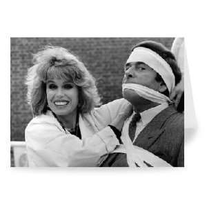 Joanna Lumley with Terry Wogan   Greeting Card (Pack of 2)   7x5 inch 