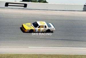 1986 NASCAR PHOTO DAYTONA 500 #5 GEOFF BODINE WINNER   