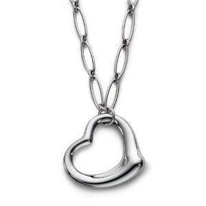  Tiffany and Co Open Heart Necklace 