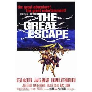 Great Escape Movie Poster (27 x 40 Inches   69cm x 102cm) (1963)  (Tom 