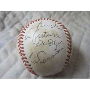 Tommy Lasorda Autographed Baseball