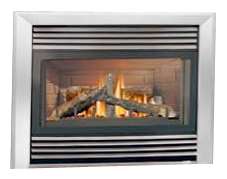 GD34NT 34 Zero Clearance Direct Vent Natural Gas Fireplace  