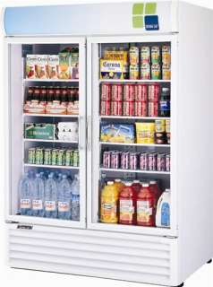 Refrigerated Merchandiser , two section, 50 cu. ft., self contained 