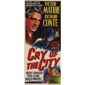  Cry of the City (1948) 27 x 40 Movie Poster Style A