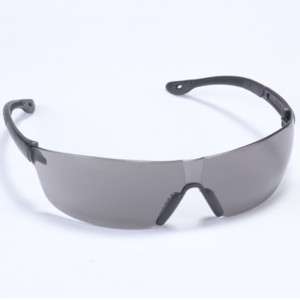 Set of 12 Jackal Safety Glasses Gray Lens black Frame  