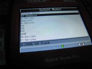 MATCO TOOLS MD9001N QUICK SCAN PRO  