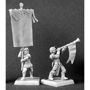   Standard Bearer and Musician (2) (Discontinued) Toys & Games