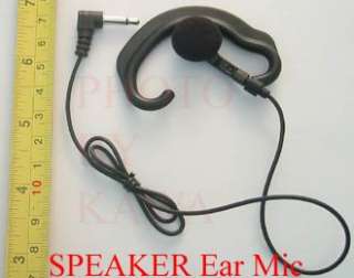 2X Earpiece Ear Piece 3.5mm Wraparound for Speaker Mic  