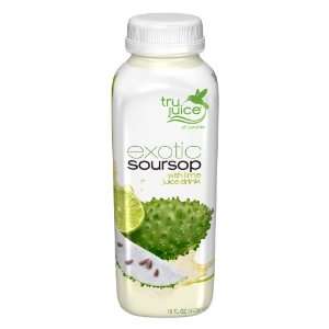 Exotic Soursop with Lime Juice Drink Grocery & Gourmet Food