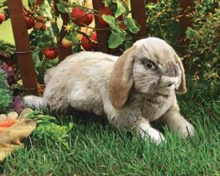 New Holland Lop Rabbit Easter Bunny Hand Puppet stuffed plush toy gift 