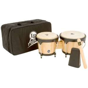   Gift Kit with Cowbell and Bag (Natural Wood) Musical Instruments