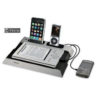 iHome iB967B Charging Station for E readers, Kindle, Blackberries 