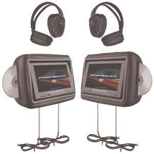   Dvd Combo & Headphones (Black) (12 Volt Video / Dvd Players With