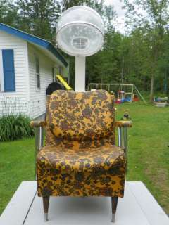 Vintage Retro Helene Curtis Hair Dryer w/ Raymond Chair  