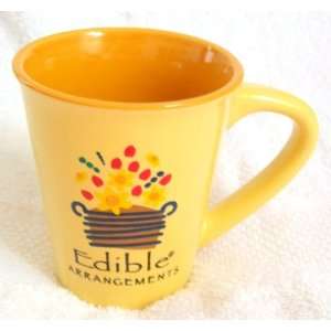  Edible Arrangements Ceramic Coffee Mug YELLOW Kitchen 