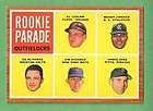 1962 Topps High #598 Rookie Parade SP Hickman NM++