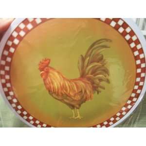  Cooking Concepts Set of 2 Burner Covers ~ Rooster with 