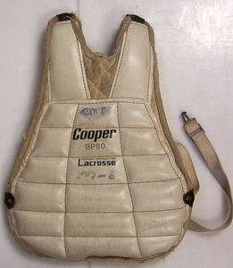   Cooper BP80 field lacrosse goalie chest protector rare lax hockey box