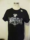 Reebok NHL Ladies Pittsburgh Penguins Stanley Cup Champs Shirt New M