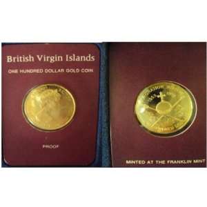   One Hundred Dollar Gold Coin; 25th Anniv. Of Coronation   Elizabeth Ii