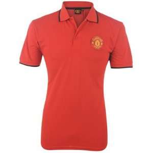 Manchester United FC Authentic EPL Polo Shirt Red   Extra Large 46/48