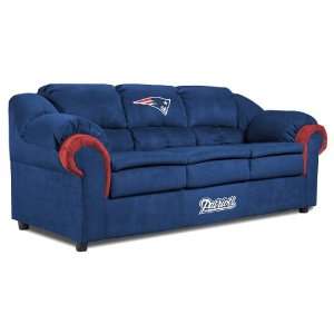  New England Patriots Fabric Pub Sofa
