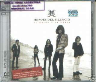 CD + DVD HEROES DEL SILENCIO EL RUIDO Y LA FURIA LIVE  