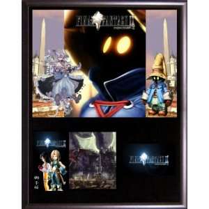 Final Fantasy IX 9   Vivi   Collectible Plaque Series w/ Card