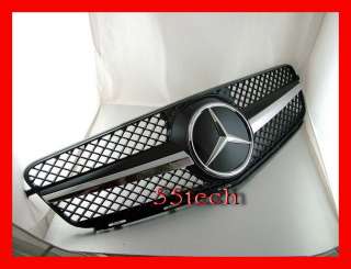 Mercedes W204 C300 C350 C230 C200 Grille Grill 1 FIN BK  